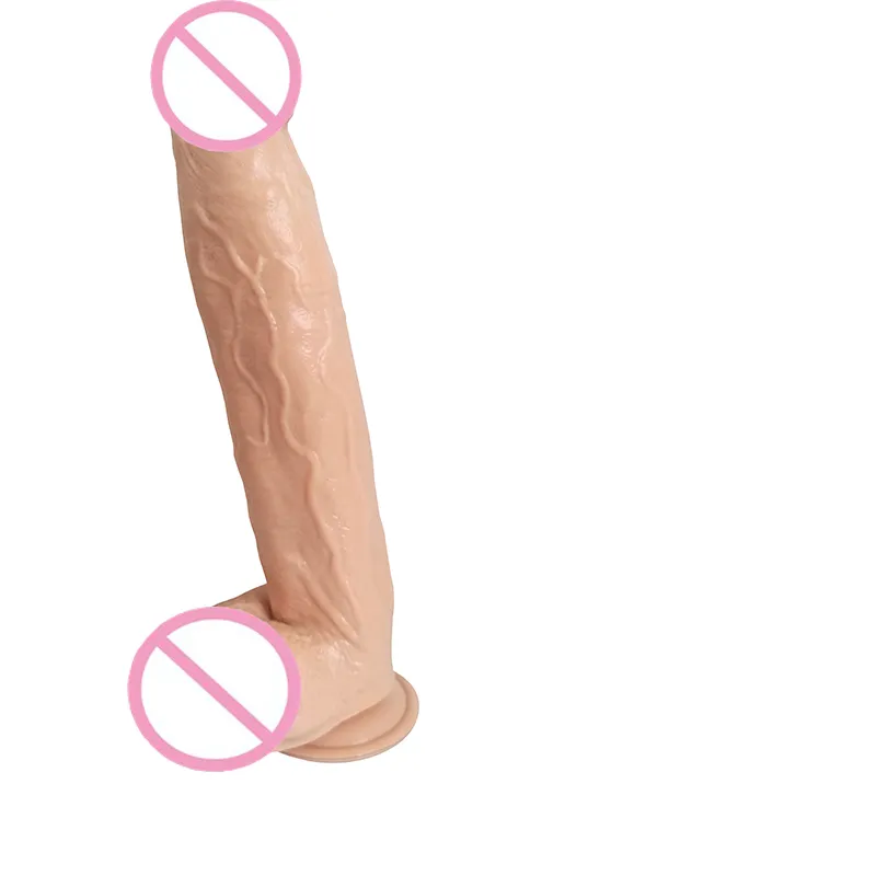 Realistic Penis Big Dildos per la stimolazione G-Spot femminile con forte ventosa Cazzo Prodotti per adulti giocattoli del sesso per le donne