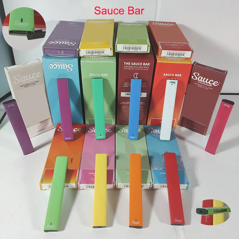 Sauce Disposable Vape Pen Sauce Bar 1ml Electronic Cigarettes Pods