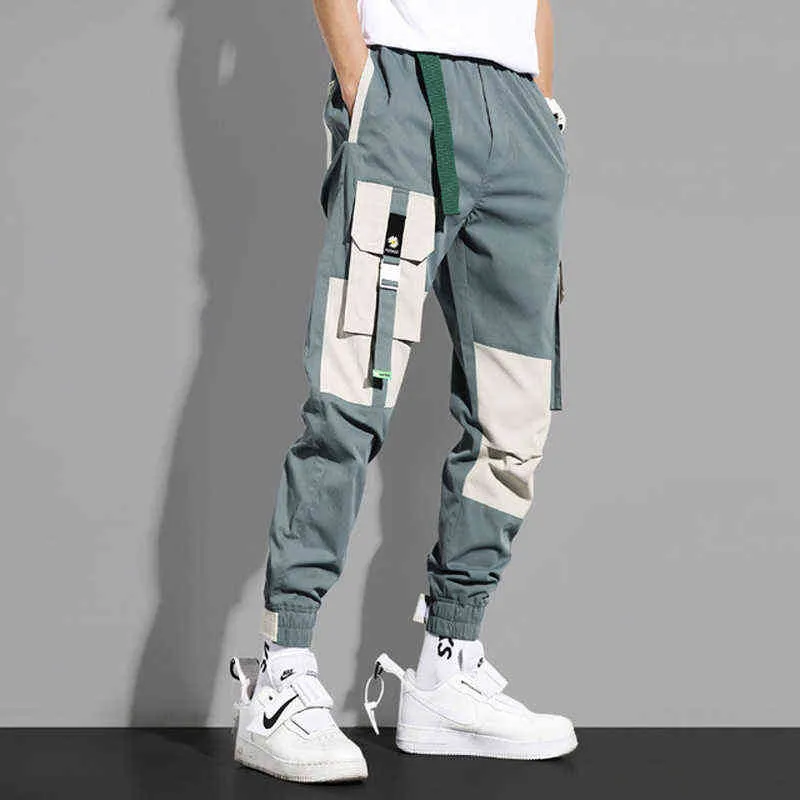 Jesienne zimowe streetwear joggers Mężczyźni wiosna jesienna moda do joggingu spodnie mężczyźni spodnie swobodni szczupłe patyki mężczyźni kobiety J220629