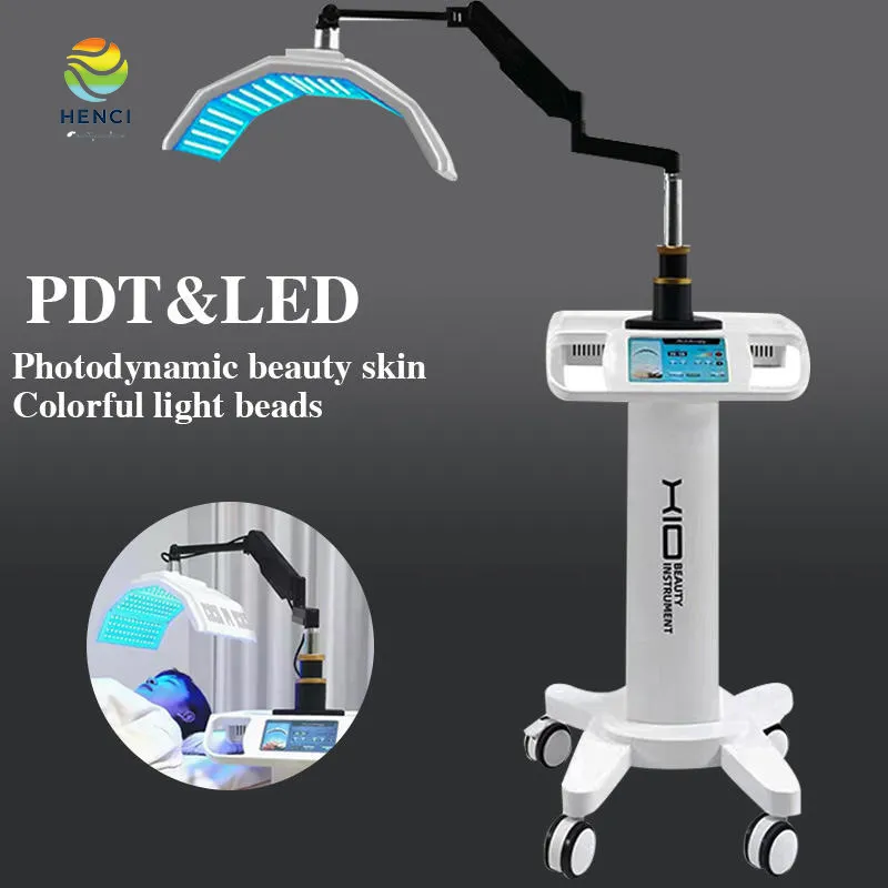 Verticale LED Light Therapy Professional Beauty Equipment PDT LED LED Skin Herjuvenation Lichtbehandeling met verre infraroodlichten