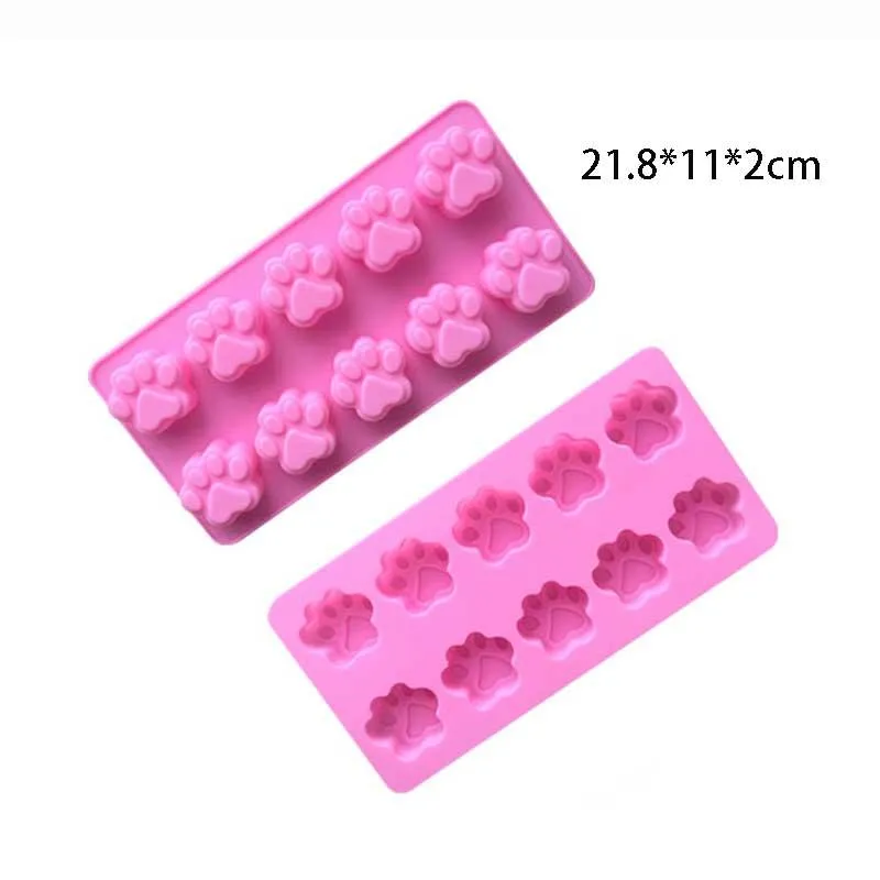 Baking Moulds Creative Cat Claw Chocolate Mold DIY Jelly Mold Lovely Biscuit Molds