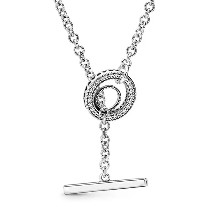 Sterling Silver Gold Plated Mixed Link T-Bar Necklace By Ani | Orin  Jewelers | Northville, MI