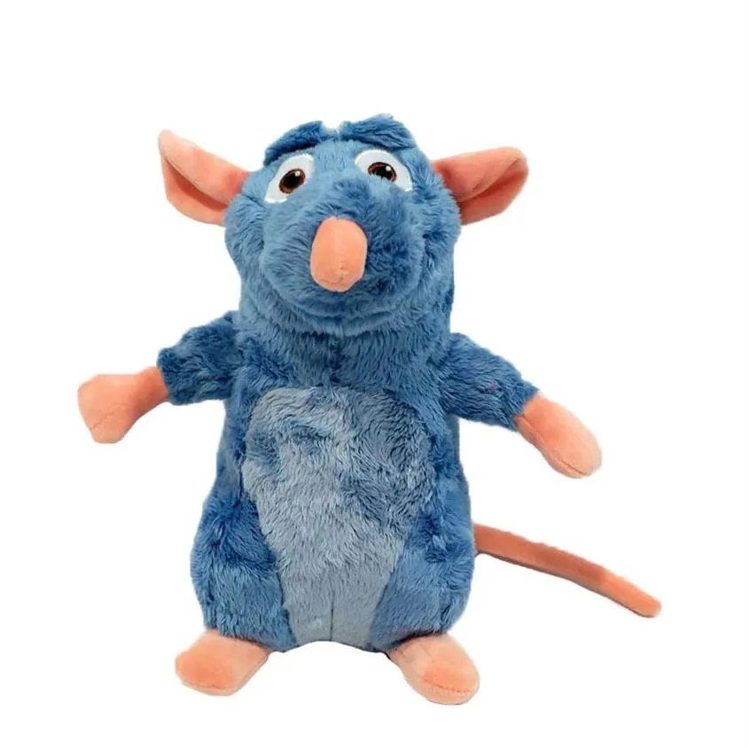 30см Ratatouille Remy Mouse Plush Toy Coll мягкая чучела животных крысы плюшевые игрушки мыши для детей на день рождения рождественские подарки 20302Z