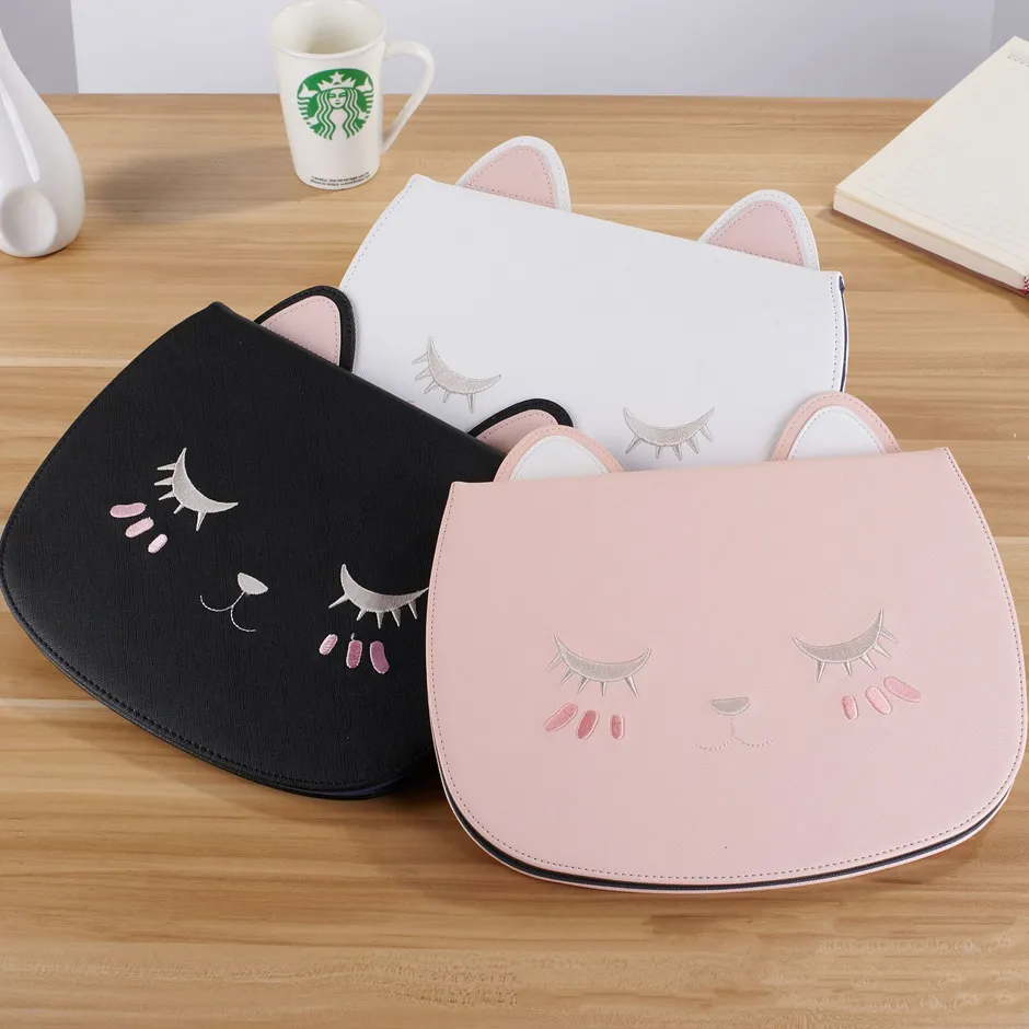 Housse de protection dessin animé chat visage étui en cuir pour ipad mini6 mini 2 3 4 5 6 Ipad AIR 3 4 5 10,5 pouces ipad air 1,2 9,7 pouces