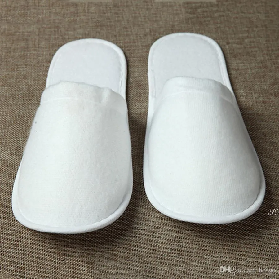 Groothandel Travel Hotel Spa Antislip Disposable Slippers Home Gastschoenen Multi-Colors Ademend Zachte wegwerp Slippers JLA13079