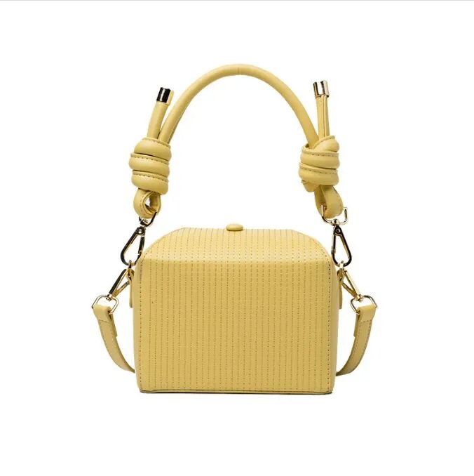 Zoete dames groen roze gele schoudertas luxe emmer handtassen ontwerper crossbody tassen kleine vierkante feest prom tas modebag250