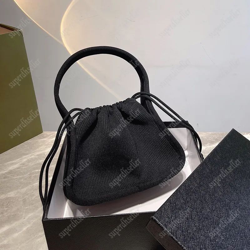 Мода сплетен тоталика роскошные дизайнерские сумки на плече высокие качества сумочки женские сумки подмышка для шнурки сумочка унисекс мини -кошелек кошельки кошельки