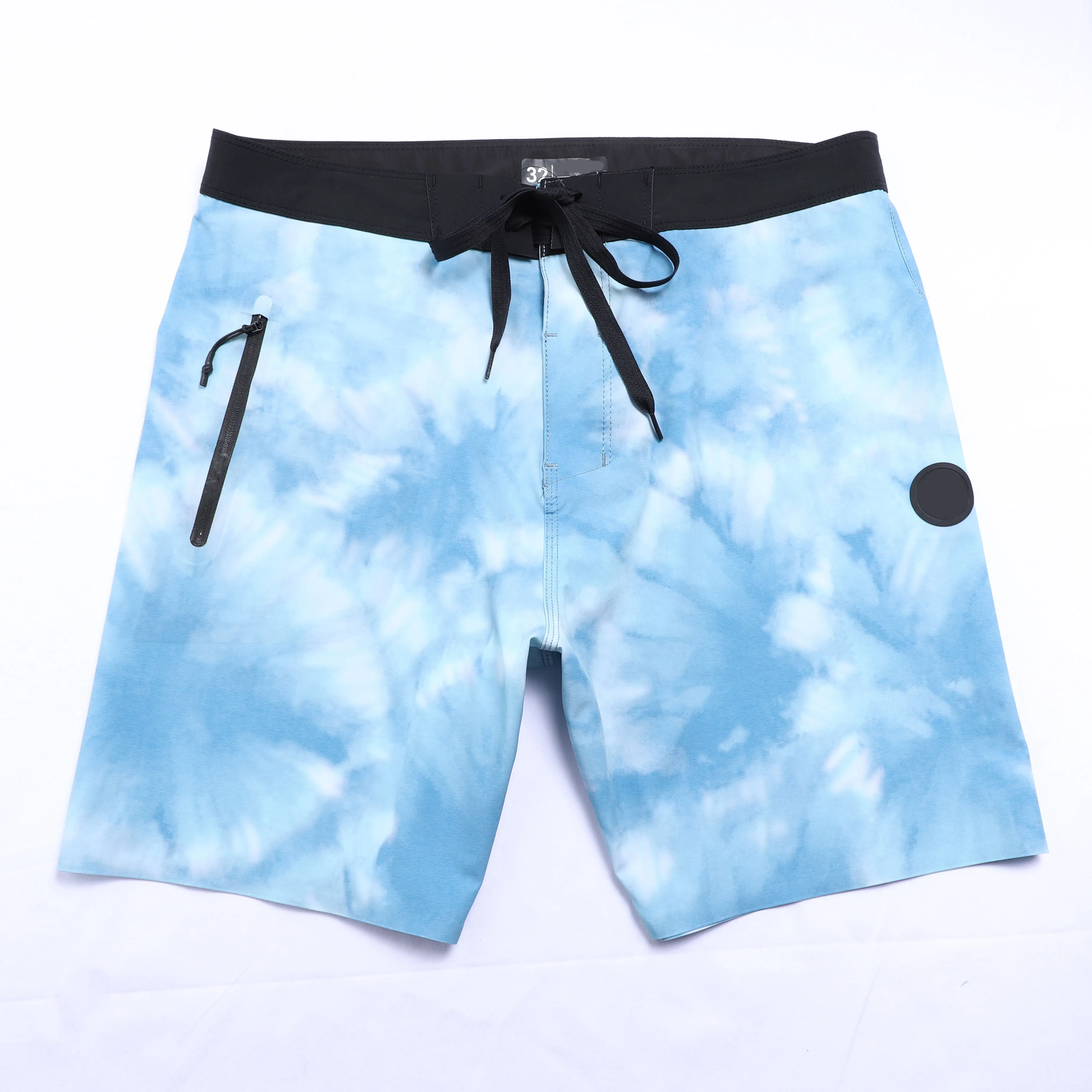 Shorts shorts shorts masculinos bermudas surfshorts de praia calças de praia top laser Professinal surfista clássico clássico à prova d'água bolso seco rápido spandex Polyrester reciclado