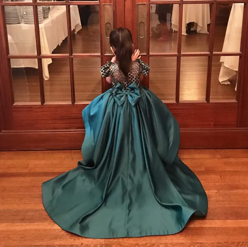 mini quinceanera dresses emerald green Mini Quince Dress in Emerald Green main image 0