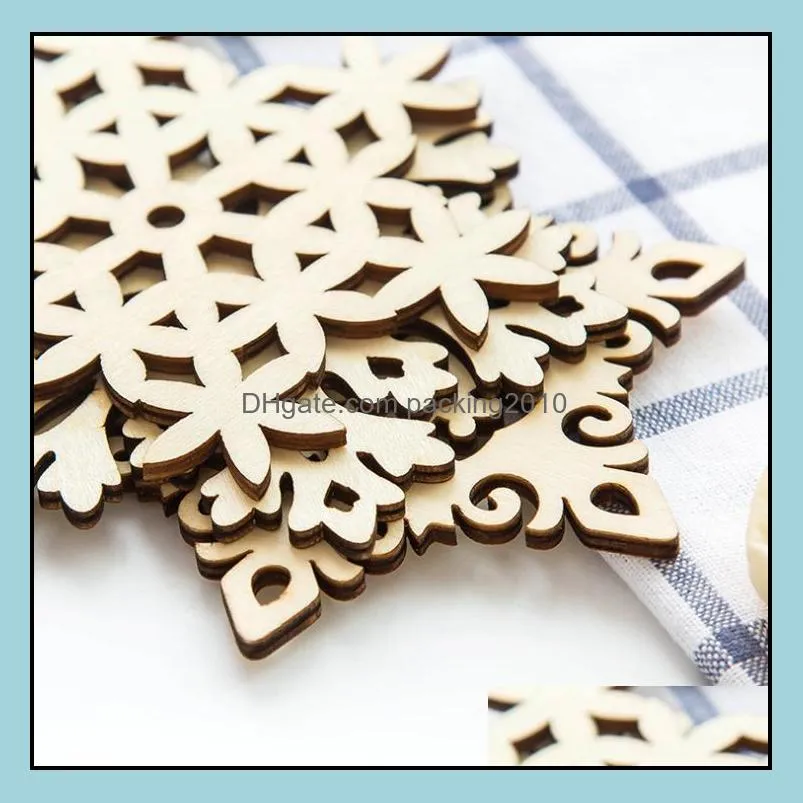 Wooden Snowflake Mug Coasters Holder Chic Drinks Coffee Tea Cup Mat Decor Mats 500pcs/lot SN519