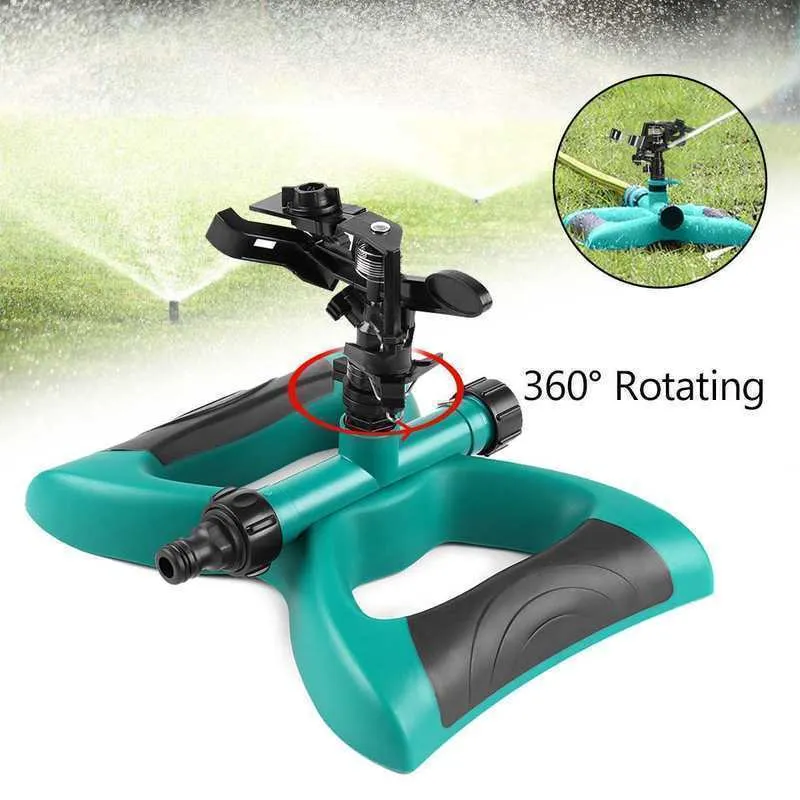 Garden Rotating Sprinkler Watering Systems 360 Degree Lawn Plant Yard Rotation Irrigation System Self Y200106