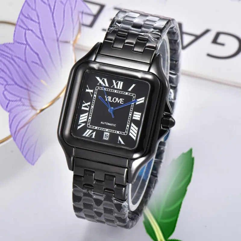 Classic Atmosphere Full Stainless Steel Quartz Mens Watch 40mm 