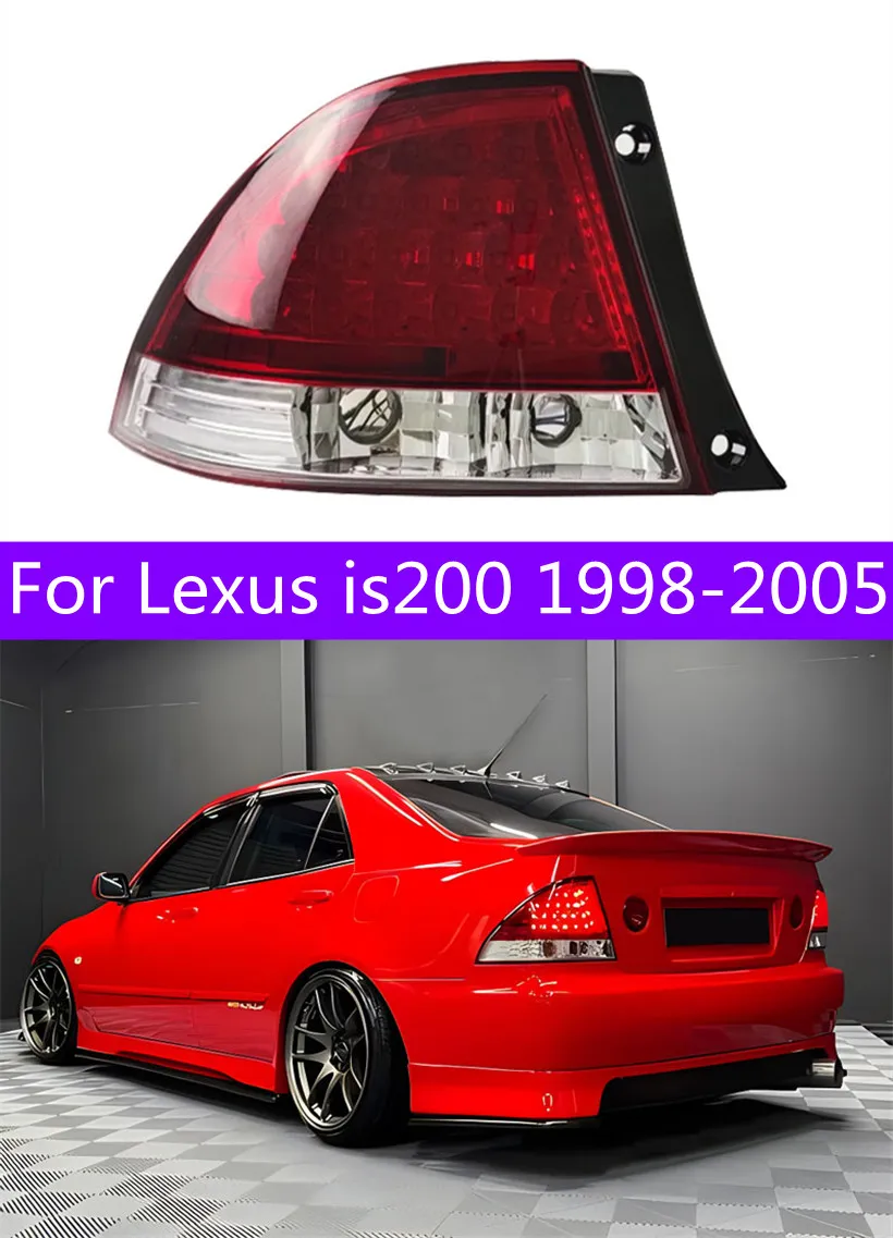 Car Styling Tail Lights for Lexus is200 LED Taillight 1998-2005 is300 DRL Daytime Running Lights Turn Signal Reverse Brake