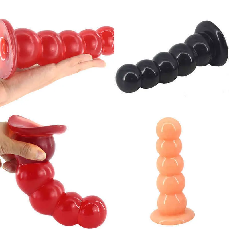 NXY anal Toys Sugar Gourd String Beads Anal Plug Plug stor lång och tjock onani -enhet för män Kvinnor Vuxen Appliance Atrium Sex 220516