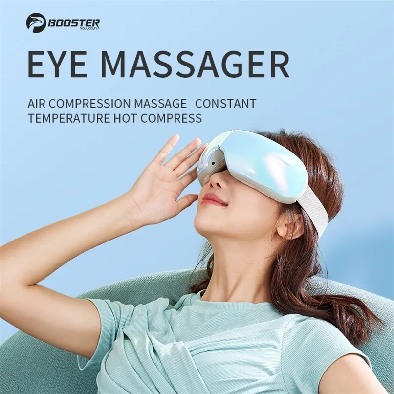 Массажер для глаз с нагреванием, Music Bluetooth Music Massager для расслабления и уменьшения деформации глаз Sleep 220514