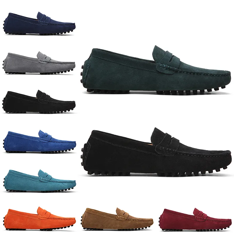 Novo designer mocassins sapatos casuais homens des chaussures vestido tênis vintage triplo preto verde vermelho azul mens tênis caminhadas jogging 38-47 atacado GAI