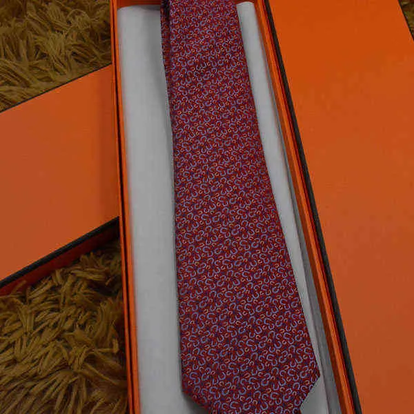 mens tie Cravates marque hommes homme mode lettre cravates mince cravate classique affaires fête de mariage banquet décontracté rouge cravate pour hommes BOSW