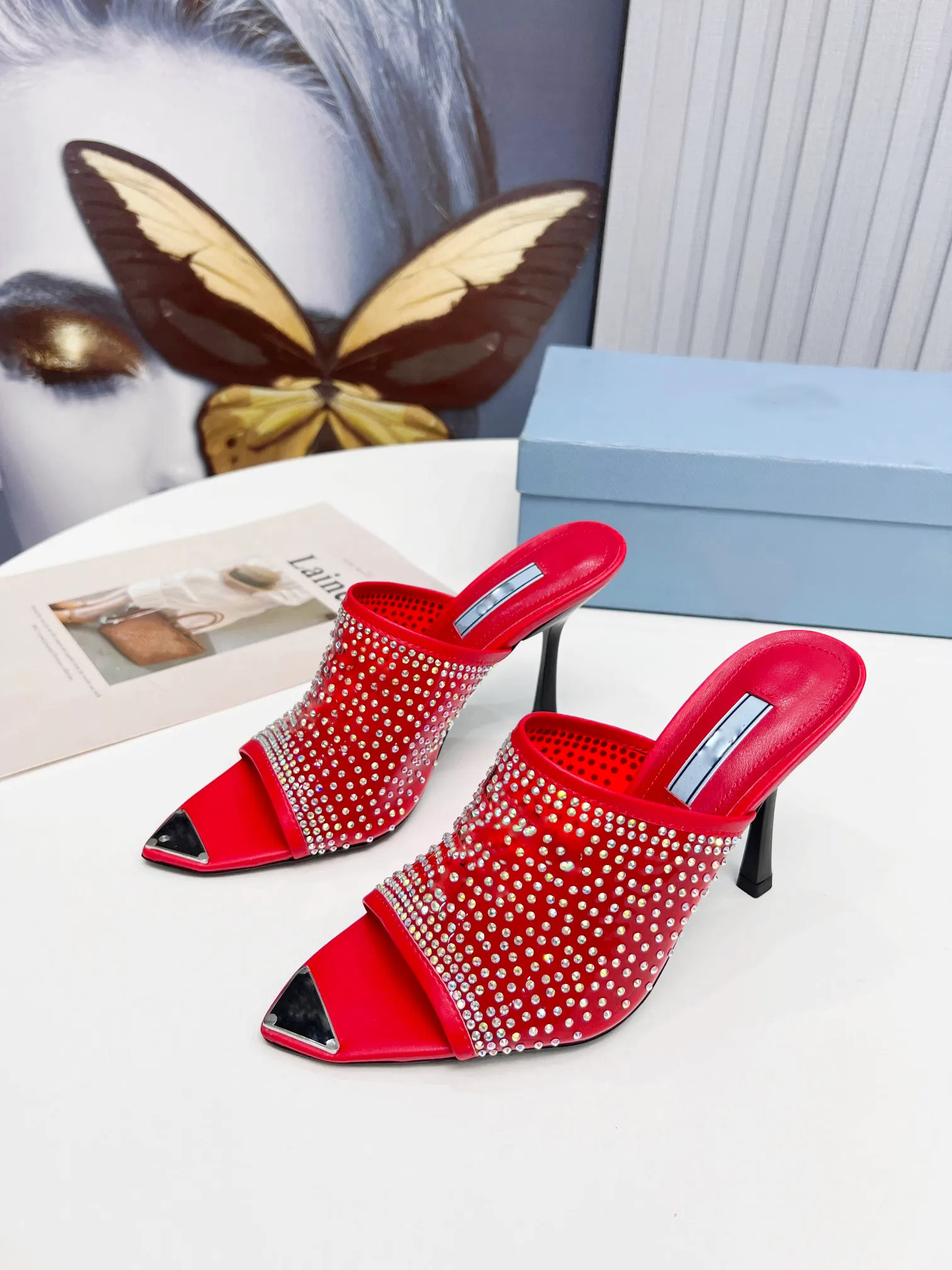 新品セール 22デザイナーファッションレディース透明プラットフォームサンダルスリッパラグジュアリーハイヒールシューズ女性スライド夏のフリップフロップローファー因果靴を インターネットショッピングにて購入の正規品 Kyoderdesign Com