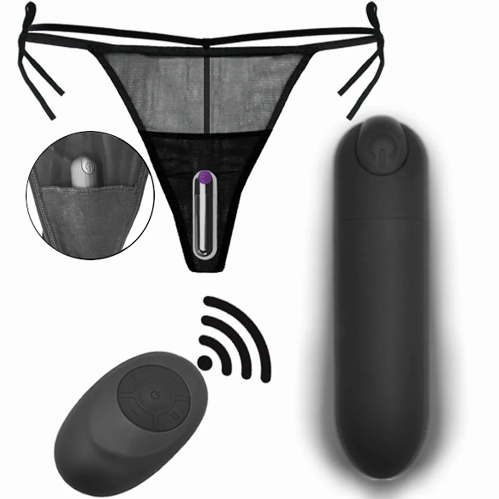 New Vibrating Panties 10 Function Wireless Remote Control Charging