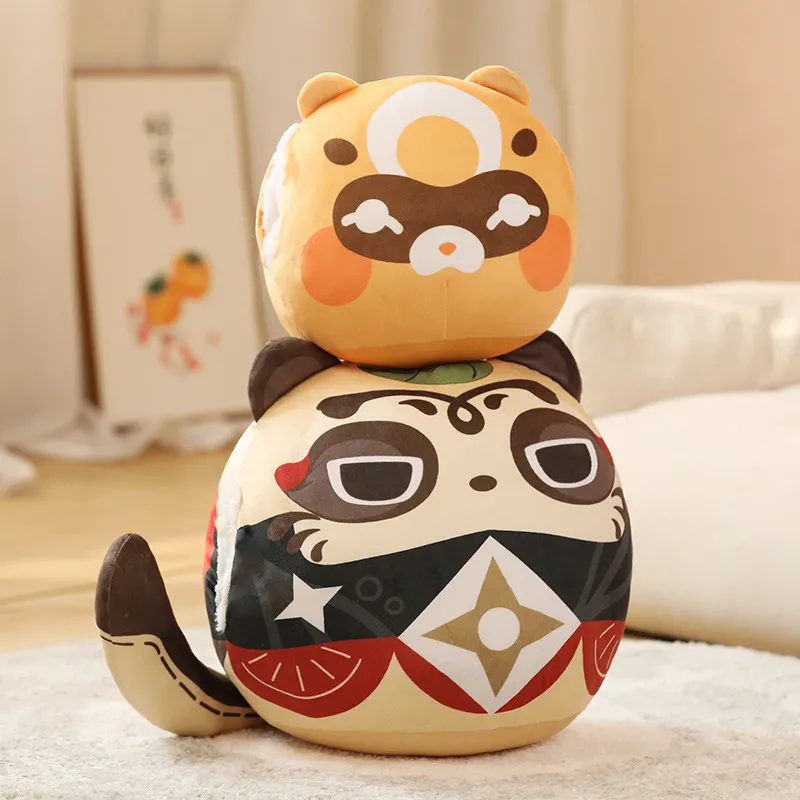 Cartoon Anime Toys Soft Plush Stuffed Dolls for Kids Birthday Christmas Gifts 15cm Dolls and 10cm keychains both