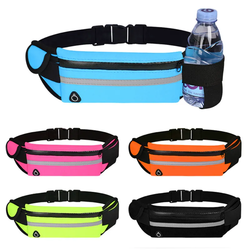 Sac de course femmes taille sac ceinture hommes sport Fanny Pack téléphone portable Gym cellule Jogging course cyclisme 220520