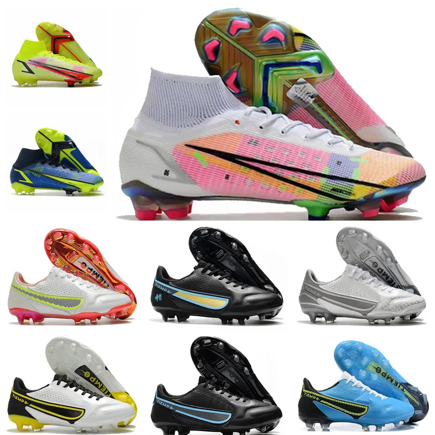 2022 met doos Mannen Designer Sneakers Schoenen Heren Kids Voetbalschoenen Legend IX 9 Elite SE FG Football 2 Recharge Focus Motivation Rawdacious Pack Low Ankle Boots Cleats