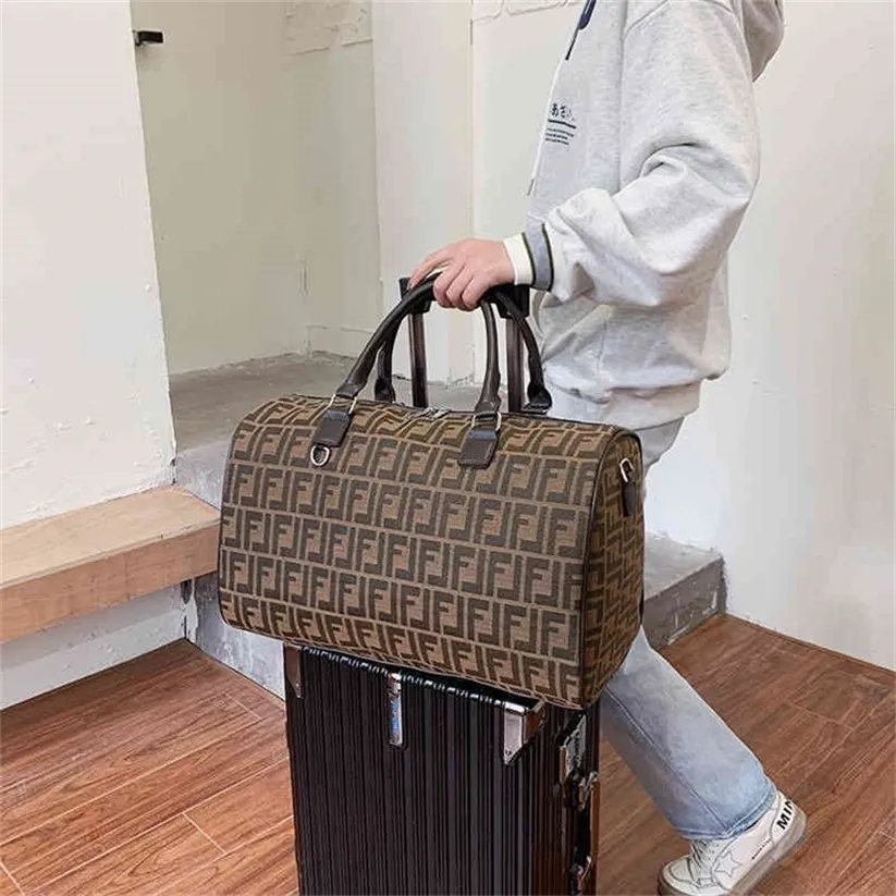 Printed trolley bags online deals