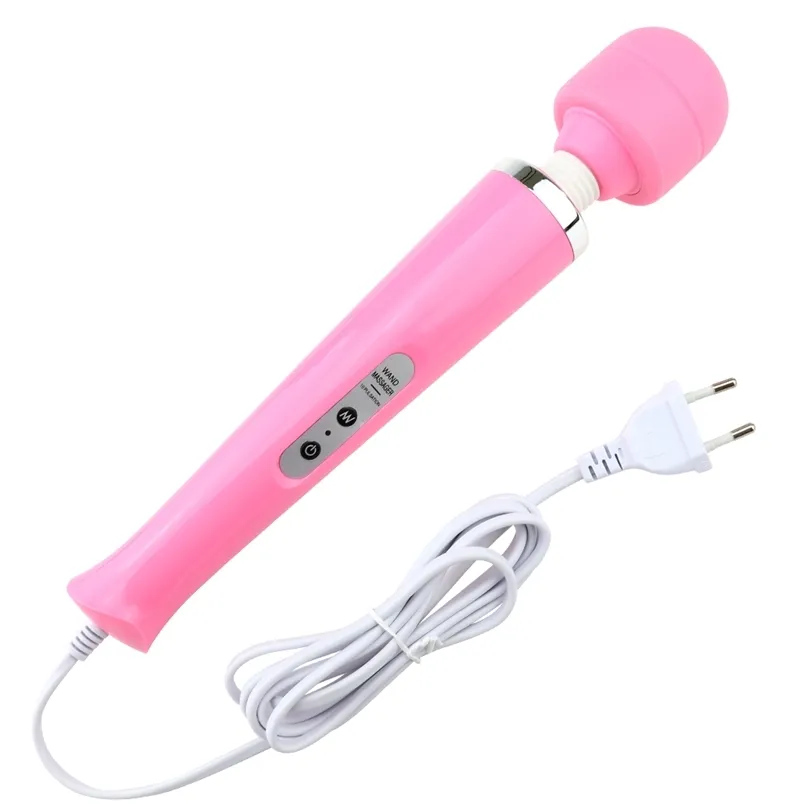 Magic Wand Massager Powerful 10 Speeds Av Stick Clit Vibrator_voghion.com
