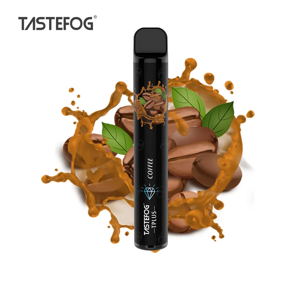 Tastefog Tplus 800Puffs 20mg Coffee Flavor Disposable Pod Vape Kit Electronic Cigarette Wholesale