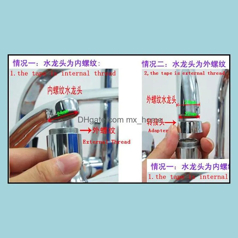 LED Faucet Light Temperature Control Sensor Sink Tap Glow LED RGB Faucet Lights Shower Lamp 3-Color Water Glow Tap LED Faucet Light For