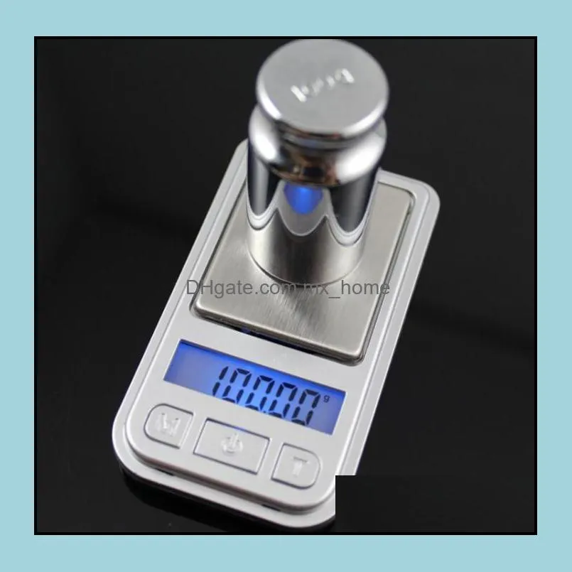 50pcs by dhl fedex 200g x 0.01g smallest lcd display electronic jewelry pocket balance weigh mini gram weighting scale sn282