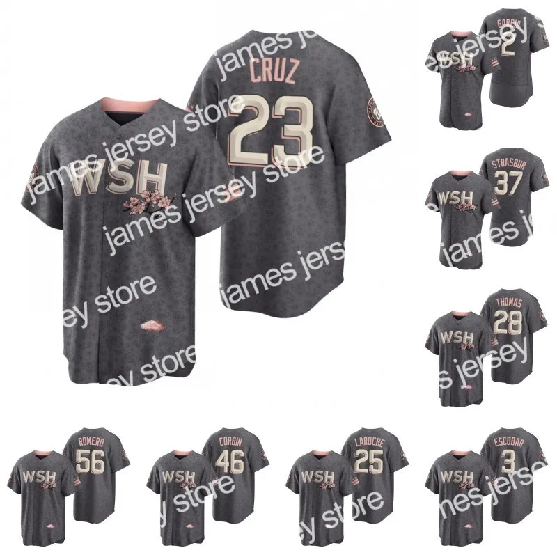 Nuevo Nelson Cruz National 2022 City Connect Jersey CJ Abrams Luke Voit