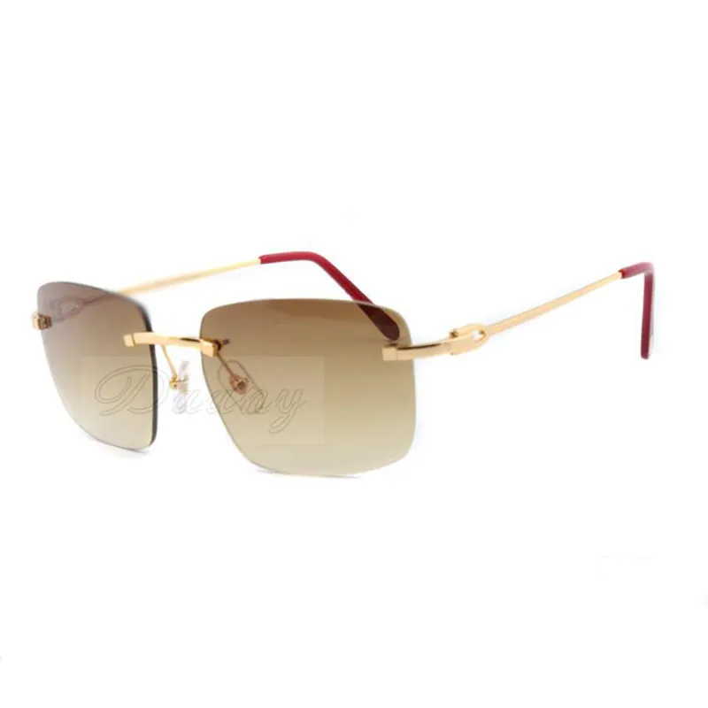 metal wire sunglasses 3524012-B with 58mm lens