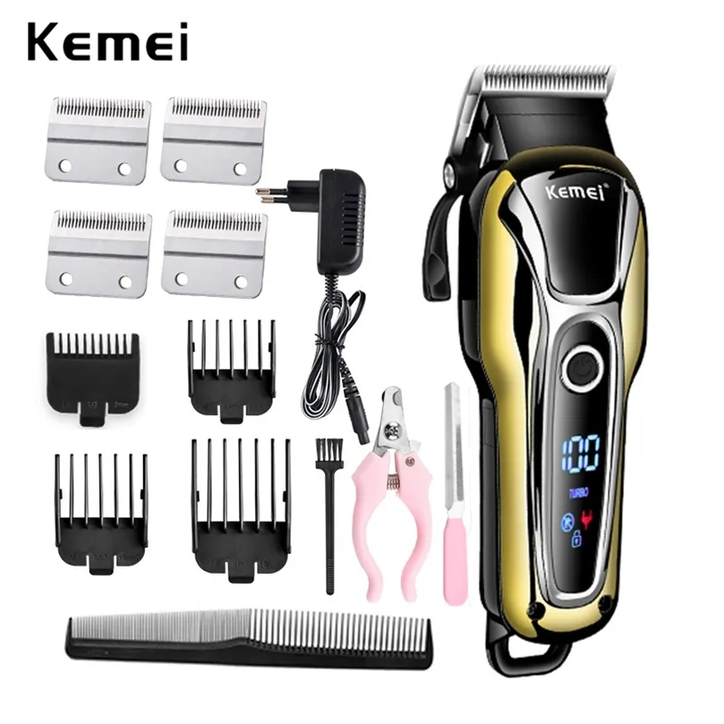 Professional Rechargeable Animal Hair Clipper For Dogs And Cats 100