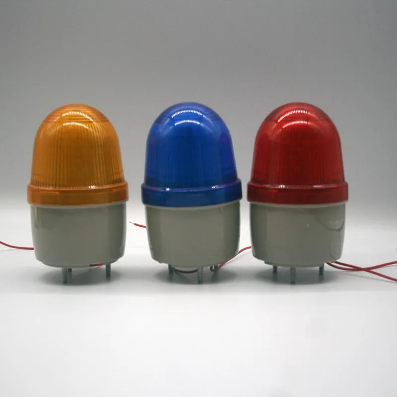 التبديل 12V 24V AC 110V 220V CPL/LED-2071 الأحمر الأصفر الأزرق التحذير المصباح مصباح صفارات الإنذار الصناعية بدون صراخ