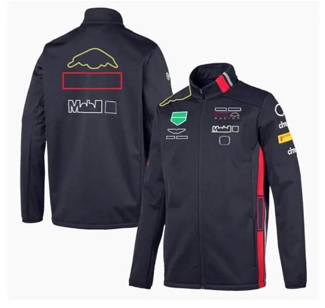 Felpa da corsa formula F1 Wellknown Team 2021 Felpa con cappuccio con cerniera intera Tuta da moto giacca antivento con sa217M