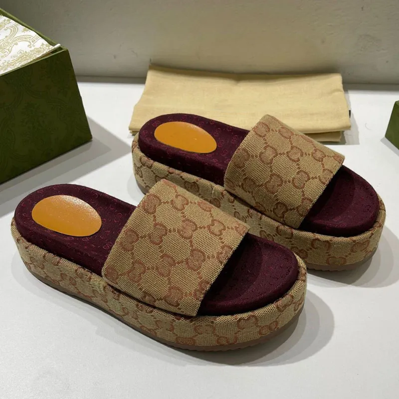 Zomer damesschoenen dikke bodem mode slippers sleehak strand slippers hoge hakken dames luie zwarte bovenkleding schoenen