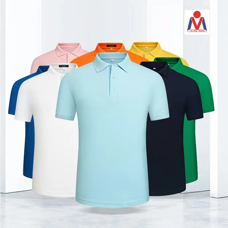 Camisetas de polos para hombres Camisetas de verano Summer Ropa de trabajo de alta gama personalizada