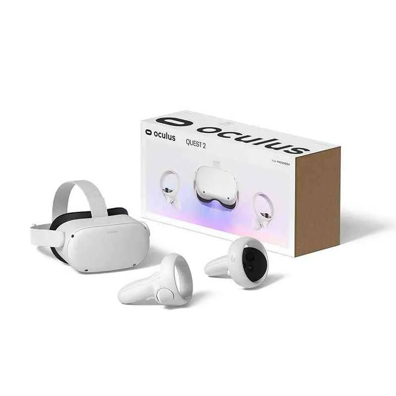 Krachtige Oculus Quest 2 VR-bril Geavanceerd Alles-in-één Virtual Reality Headset Display Panoramisch Somatosensorisch spel 128/256 GB H220422