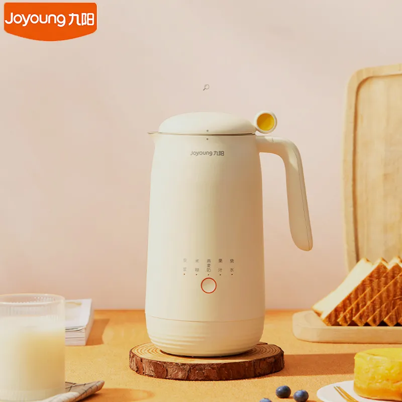 Joyoung 350ml Soymilk Maker Filter Gratis 220V Mixer med Uppvärmning Helt Automatisk Mat Blender Rostfritt Stål Elektrisk Vattenkokare