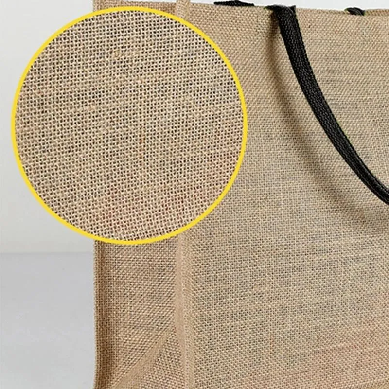 Linen Tote Large Reusable Grocery Bags with Handles Women Shopping Bag Beach Vacation Picnic Travel Storage Organizer