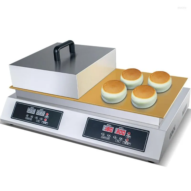 Br￶dtillverkare japanska fluffiga souffel Pancake Machine Electric 220V Maker Muffin Baker Iron Platesbread