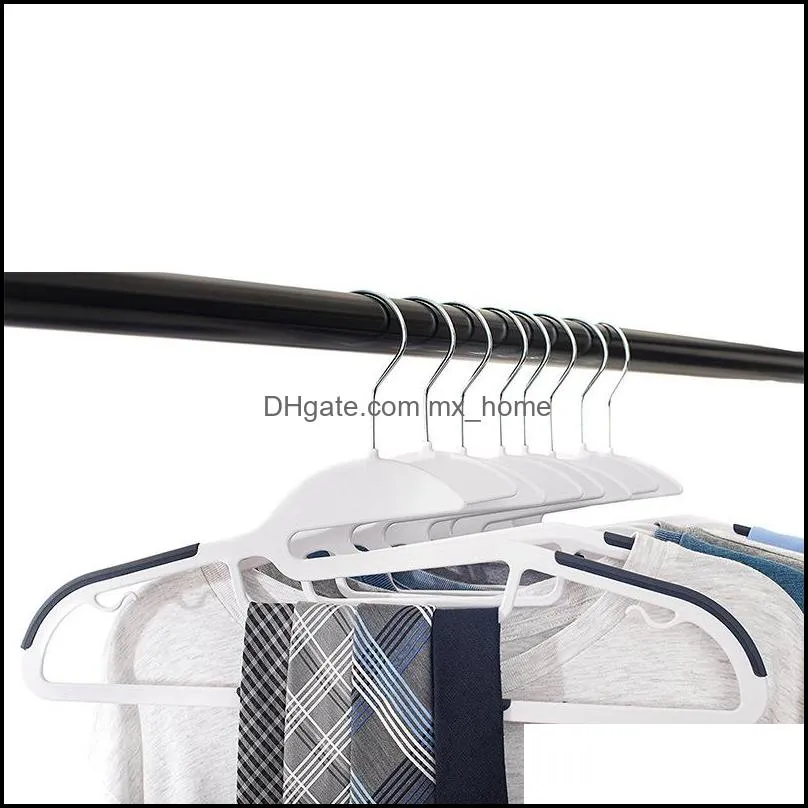 dry and wet nonslip homepower hangers plastic clothes hangers without traces multipurpose drying racks hanger