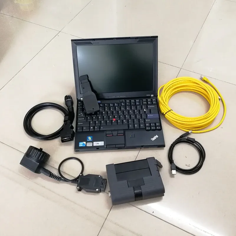AUTO DIAGNOSTIC Tool for BMW icom A2 B C with lateste V03.2024 installed on X201 I7 CPU 8G and 1TB SSD READY TO WORK