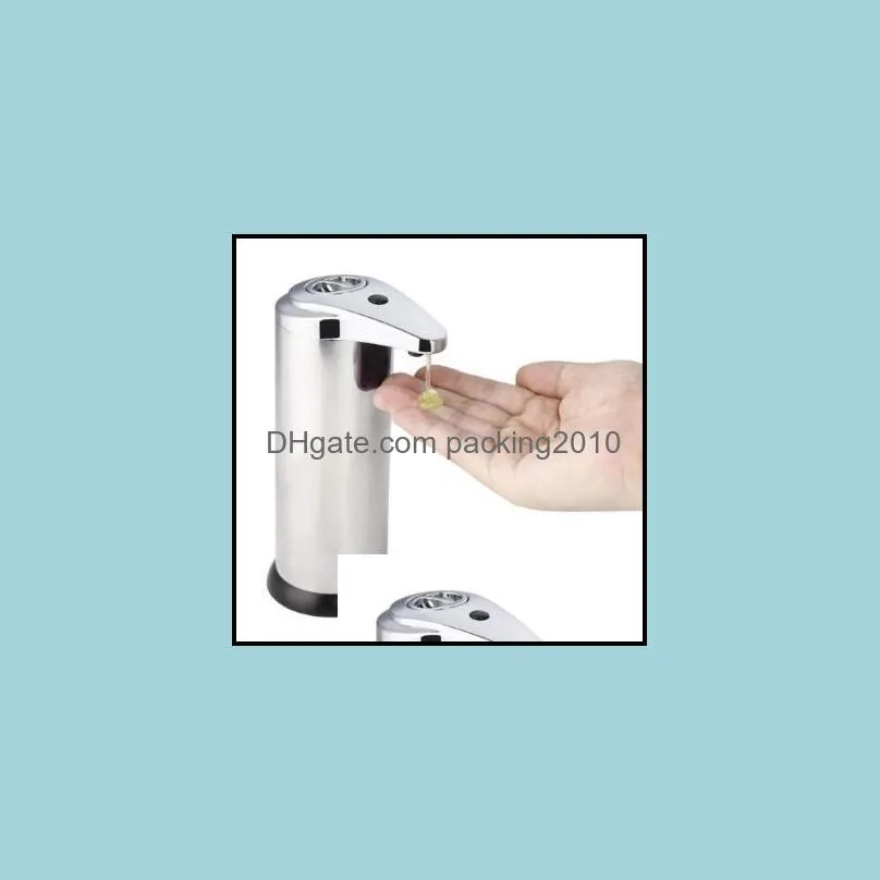 Automatic Sensor Soap Dispenser Liquid Soap Dispensers Stainless Steel Soap Dispenser Portable Motion Activated Dispenser CCA11252-A