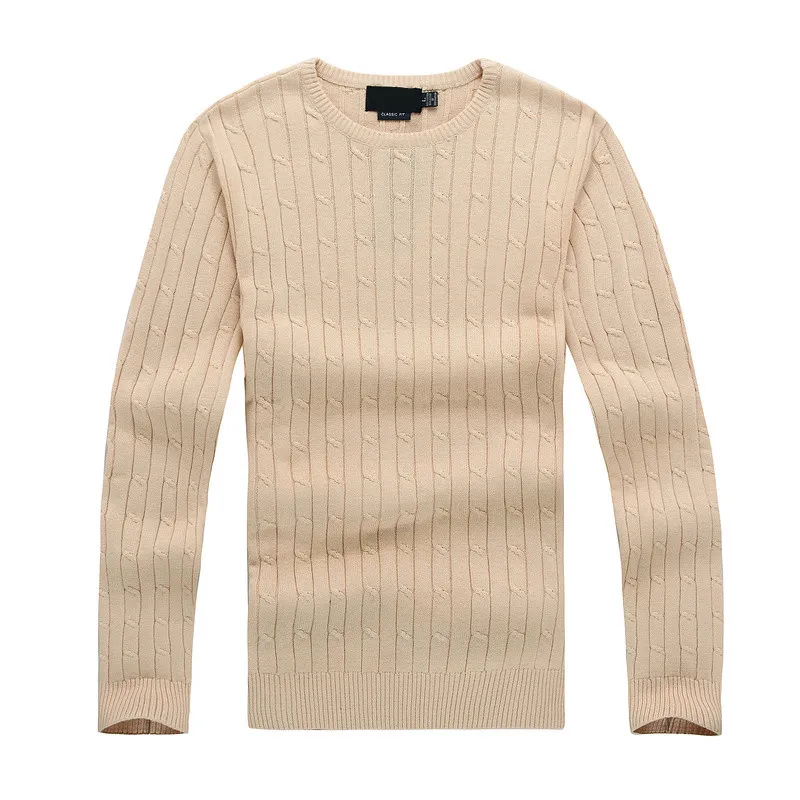 Men`s Sweaters designer small horse mile wile polo brand wool sweater twist knit cotton jumper pullover high quality multiple colour Asian size coat