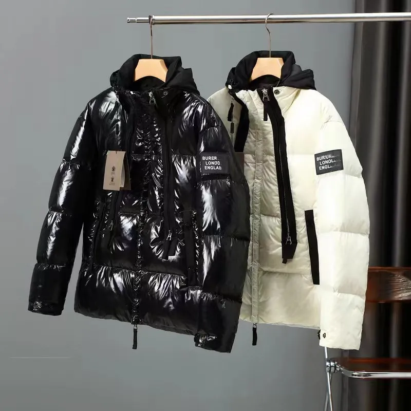 남성 재킷 디자이너 다운 자켓 겨울 더 복어 여성 코트 오버 코트 캐주얼 패션 디자인 따뜻한 대형 크기 xxl 3xl