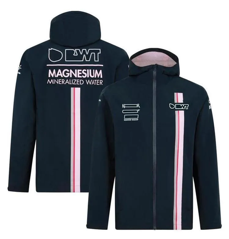 F1 Jacket Formula One Team Uniform Men's Long Sleeve Racing Suit Casual Sports Sweater Jacket Can Be Customized