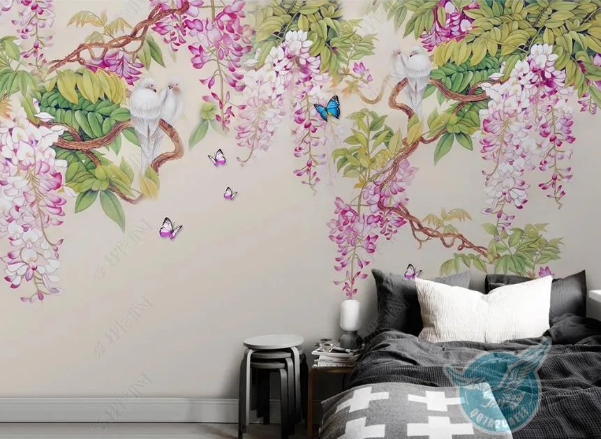 Custom wallpaper rolls for walls Home Living room wallpaper bedroom woods forest landscape background mural wall stickers decoration