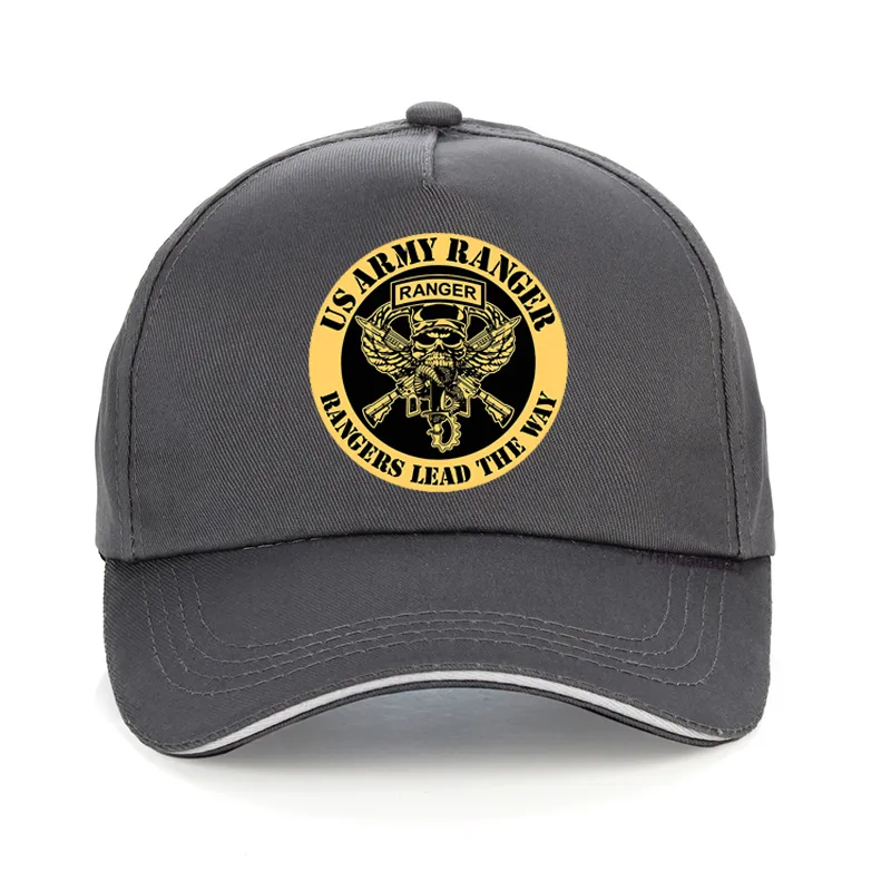 Fashion Cool Men us army ranger Baseball cap Male Outdoor rangers lead the way sunhat adjustable Casual snapback hats bone12468081201311